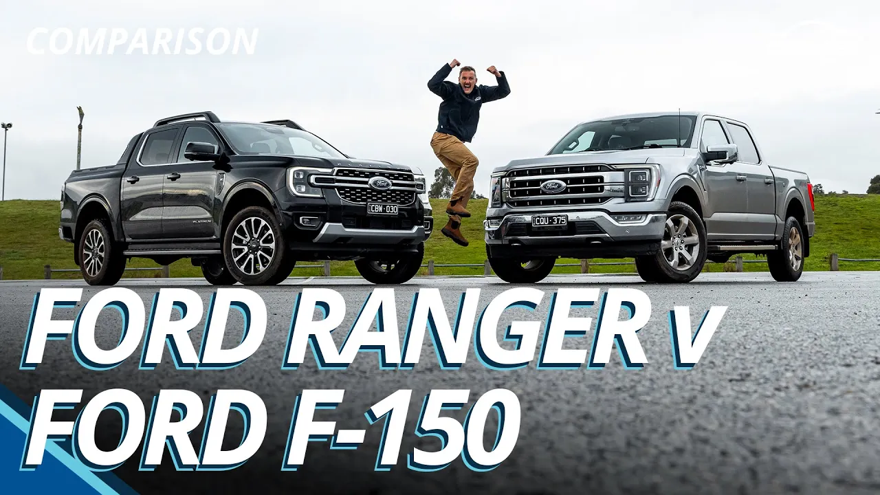 2024 Ford F-150 v Ford Ranger Comparison | USA’s and Australia’s favourite pick-ups go head-to-head