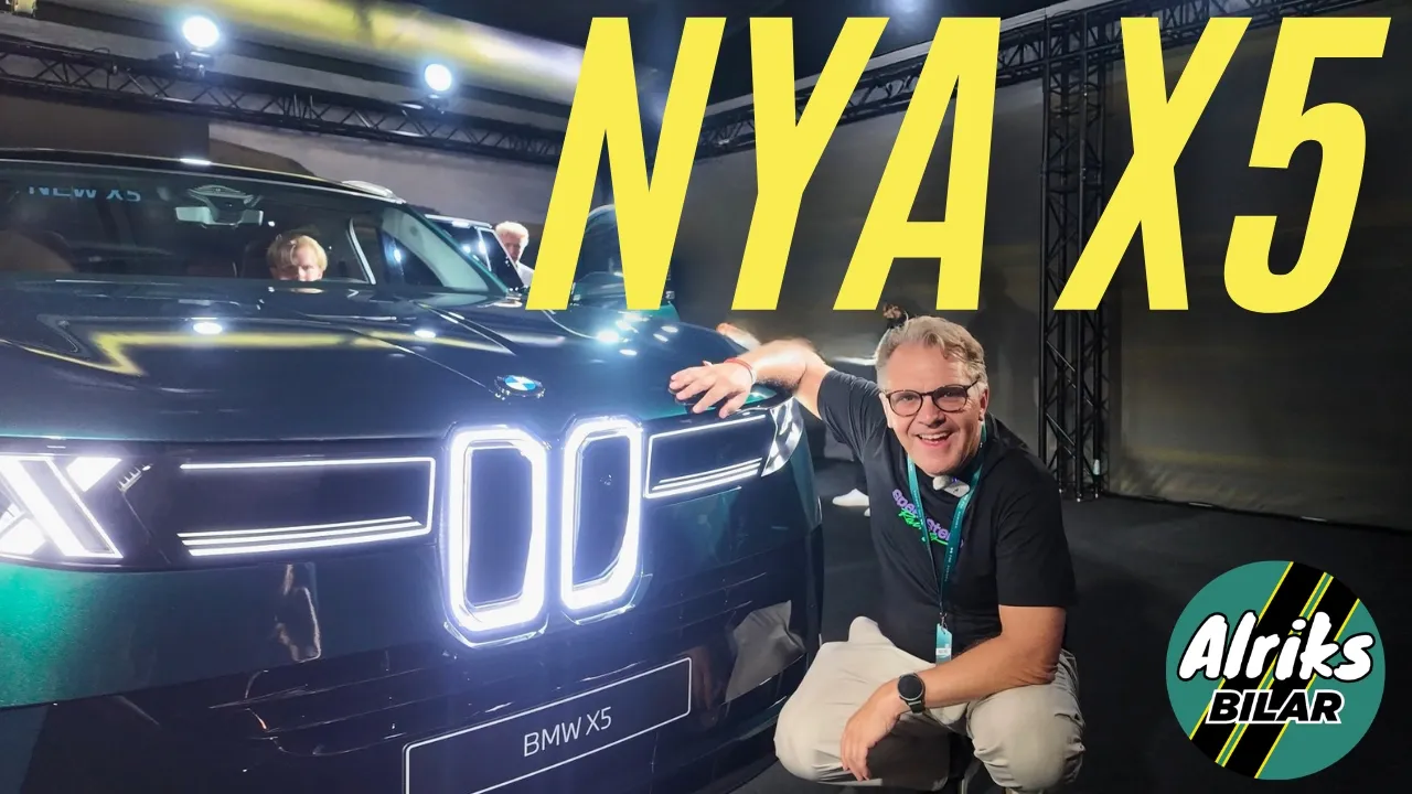 Nya BMW X5 - med fem drivlinor!