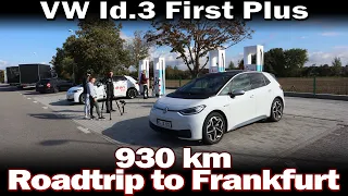 VW Id.3 - 930km roadtrip to Frankfurt