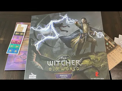 The Witcher: Old World Mages Expansion (Go On Board) - Unbox & First Look