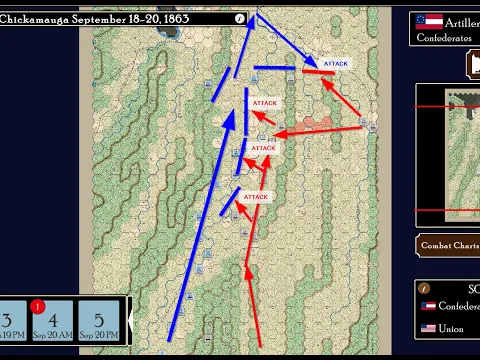 Rebel Fury - Chickamauga - Union - Strategic Victory