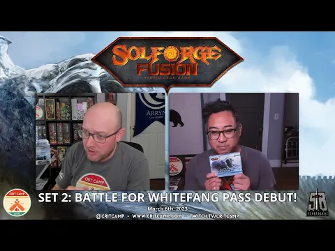 Solforge Fusion - Set 2: Battle For Whitefang Pass First Looks!