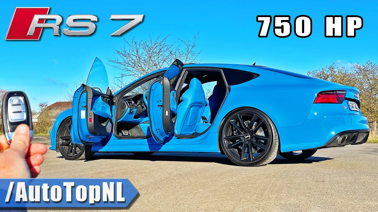 750HP AUDI Exclusive RS7 PERFORMANCE | REVIEW on AUTOBAHN [NO SPEED LIMIT] by AutoTopNL