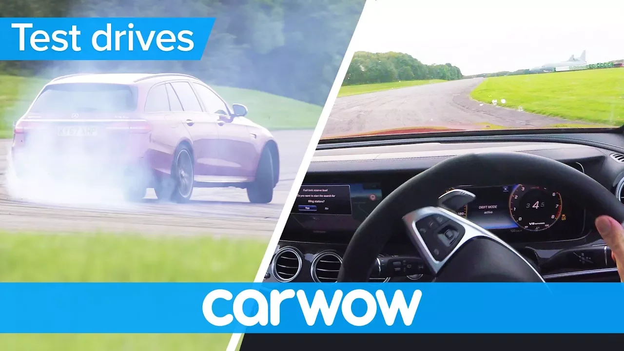 Mercedes-AMG E63 S POV review - with shock tyre failure | Test Drives