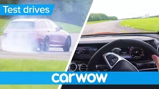 Mercedes-AMG E63 S POV review - with shock tyre failure | Test Drives