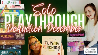 Turing Machine | Solo Playthrough x3! | Deduction December Ep. 2