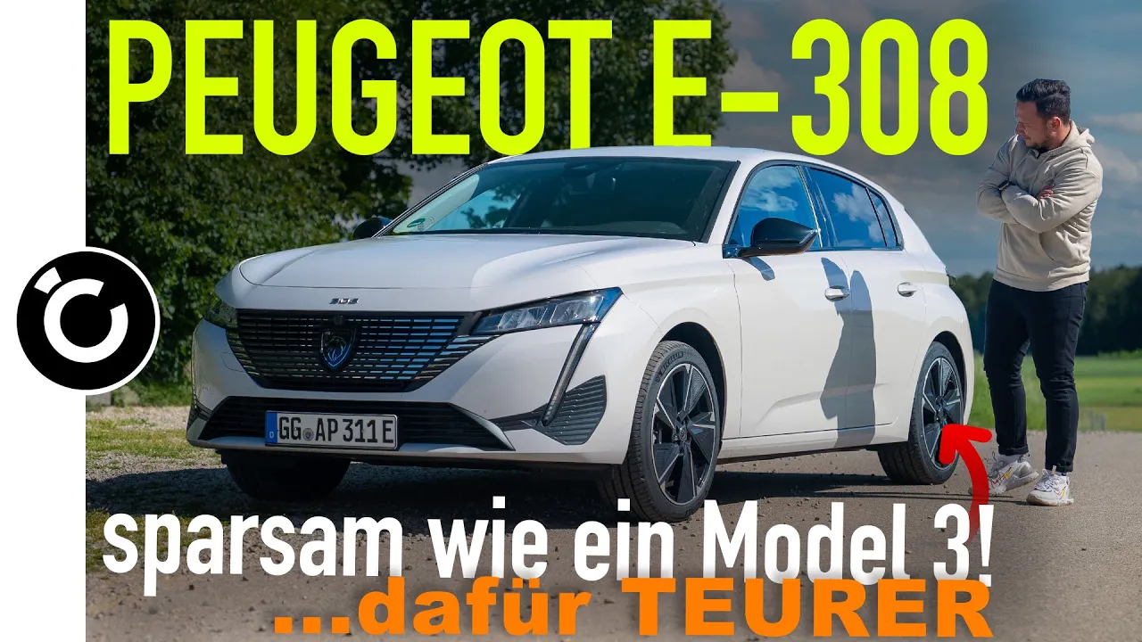Peugeot E-308 Alltagstest - überraschend SPARSAM und TEUER