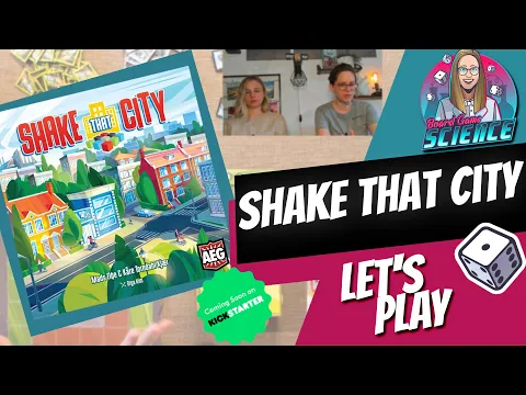 Let's play   Shake That City Kickstarter [Brettspiel ⭐️ Board Game ⭐️]