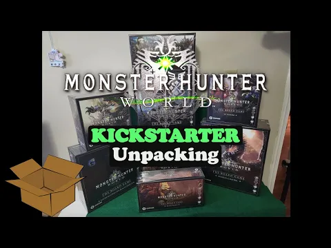 Monster Hunter World: The Board Game - All-In + Unpacking