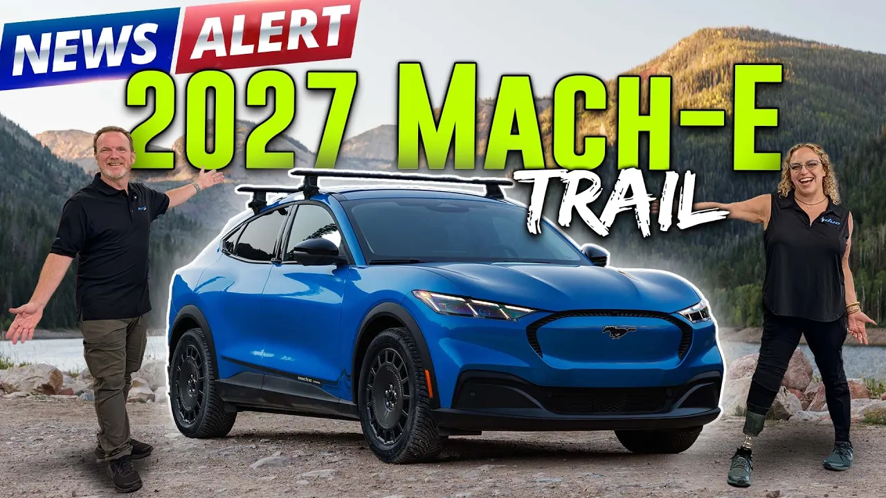 2027 Mustang Mach-E: New Trail Package & Lower Prices