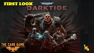 Warhammer 40,000: Darktide - The Card Game First Look