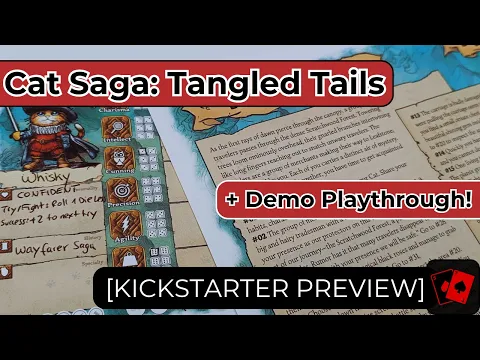 Kickstarter Preview | Cat Saga: Tangled Tails