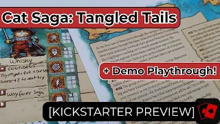 Kickstarter Preview | Cat Saga: Tangled Tails