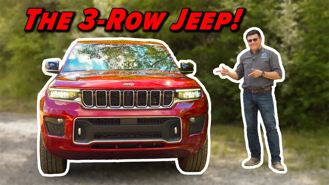 Jeep's All-New Grand Cherokee Seats 7 | 2022 Grand Cherokee L