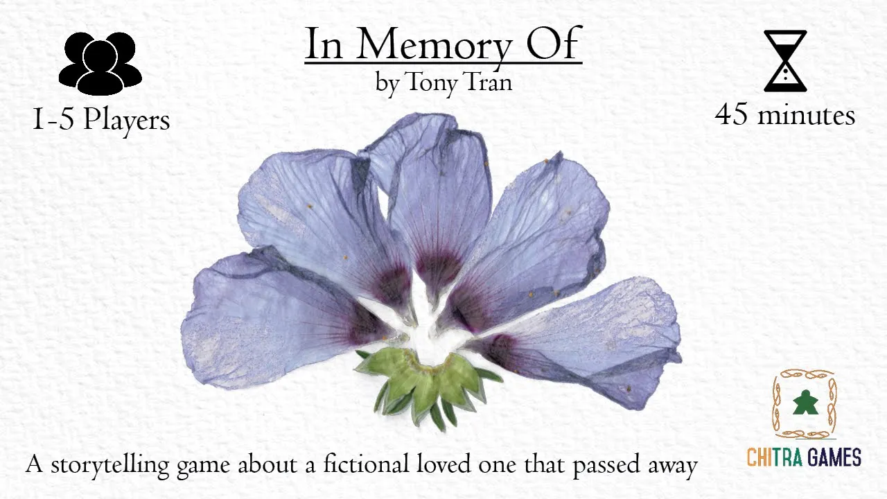 In Memory Of Overview Video