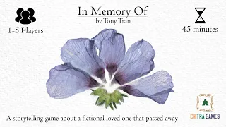 In Memory Of Overview Video