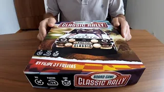 Classic Rally Board Game - First Prototype Unboxing