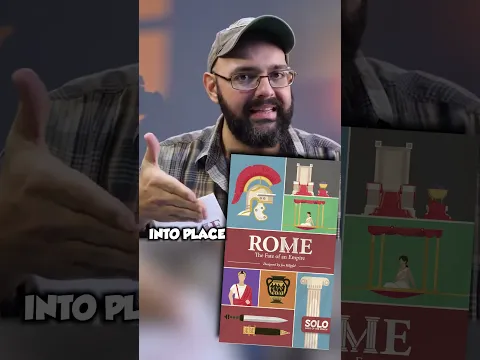 Rome: The Fate of an Empire is a SURPRISINGLY heavy solo game!