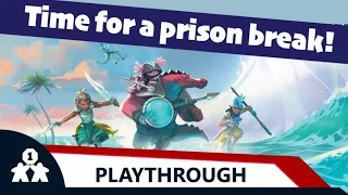 Time for a prison break! | Tidal Blades 2 City phase and side quest | One Stop Co-Op Shop