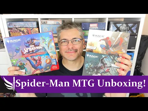Magic The Gathering Marvels Spider-Man Unboxing (Scene Box, Bundle & Booster Box)