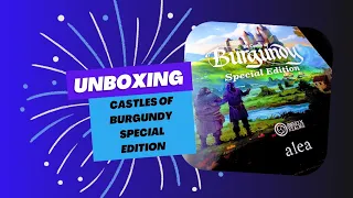 Castles of Burgundy special edition unboxing