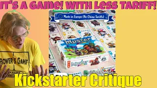 Muster: Raise the Banners - Apparently it's a game! - Kickstarter Critique Review