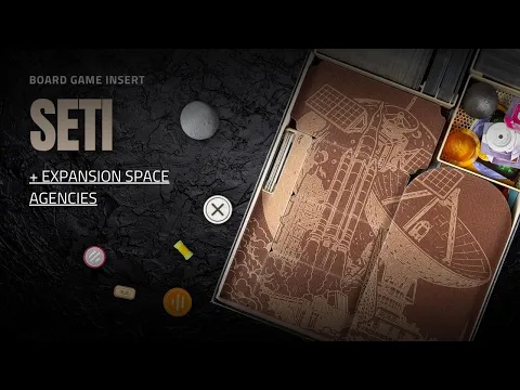 SETI - board game insert including expansion