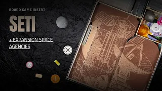 SETI - board game insert including expansion