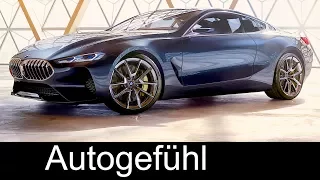 BMW 8 Series Coupé Preview Exterior/Interior 8er BMW all-new First Concept