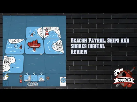 Beacon Patrol Digital Solo Playthrough & Review | Ships and Shores Expansion