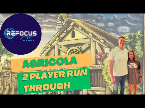 City Boy Vs. Country Girl: Who is the Better Farmer? Agricola 2 Player Run Through.
