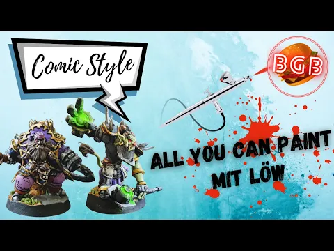 Comic Style für Miniaturen | All you can paint