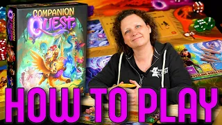 Companion Quest - How to Play - Ghostfire - Explainer - Boardgame Ninja