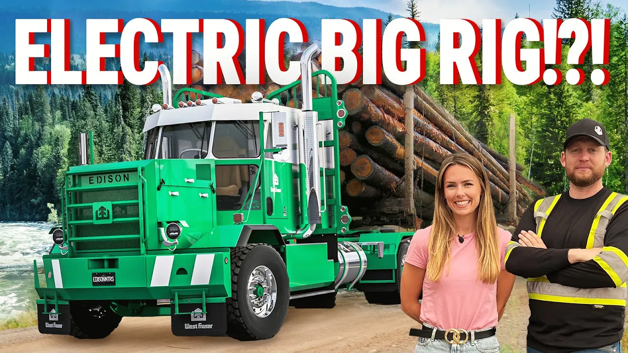 Edison's Tent-Made Truck Is The Tesla Semi's Biggest Rival!
