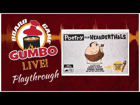 Poetry for Neanderthals - play through (5p)