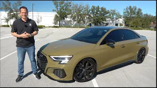 The Audi S3 is a BETTER luxury performance sedan than a 2026 BMW M340i