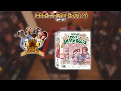 Let's Play A Place for All My Books - The Board & Barrel