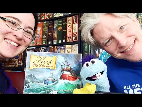 All the Games with Steph: Fleet the Dice Game with Dicey Waters Expansion