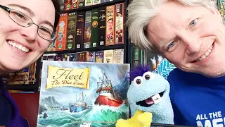 All the Games with Steph: Fleet the Dice Game with Dicey Waters Expansion