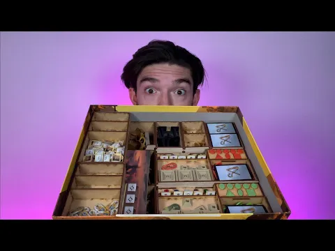 Kemet Blood and Sand Insert, Unboxing, and Reboxing