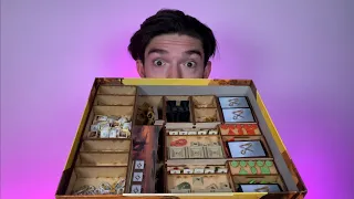 Kemet Blood and Sand Insert, Unboxing, and Reboxing