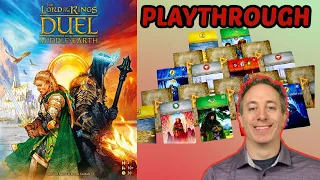 Lord of the Rings Duel for Middle Earth Playthrough (streamlined - edited)