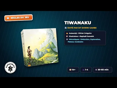 TIWANAKU règle du jeu en français par #expliquemoica #sitdown