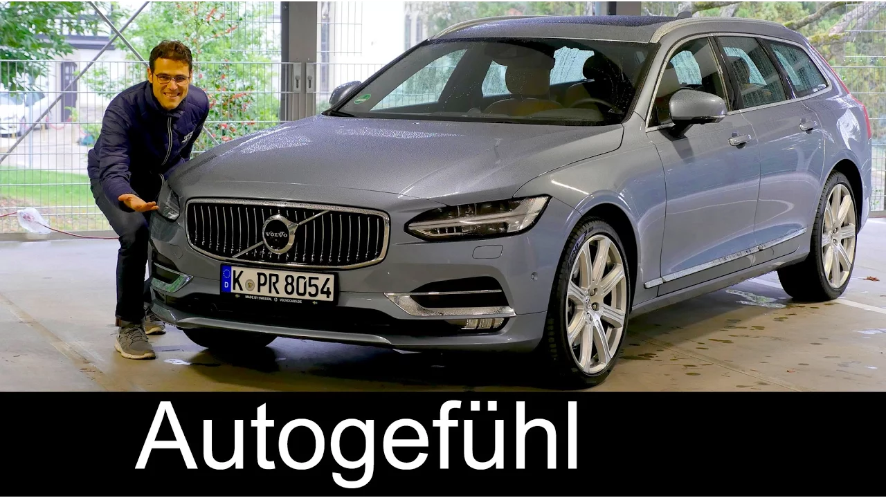 Volvo V90 FULL REVIEW test driven T5 Inscription/R-Design Kombi estate all-new neu 2017 - Autogefühl