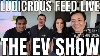 The EV Show by Ludicrous Feed on Wednesday Nights! | Wed 15 Jul 2026