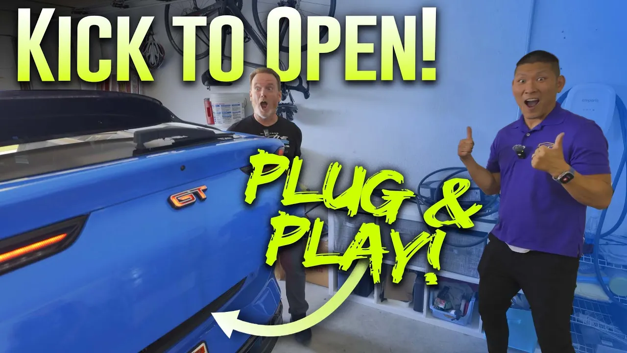 DIY Mustang Mach-E Hands Free Kick to Open Liftgate - Easy Plug & Play Installation Guide!