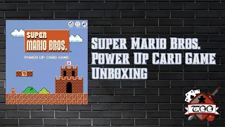Super Mario Bros. Power Up Card Game Unboxing | Components & First Look