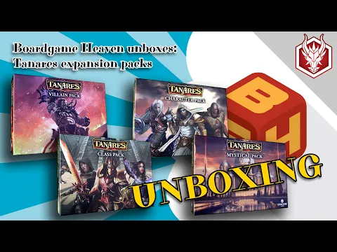 Boardgame Heaven Unboxing 175: Tanares Expansion Packs (Dragori Games)