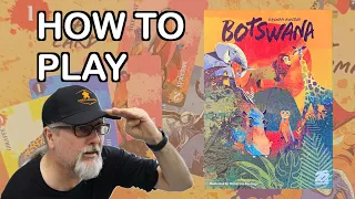 How to Play Botswana | The Board Game designed by Reiner Knizia and published by 25th Century Games