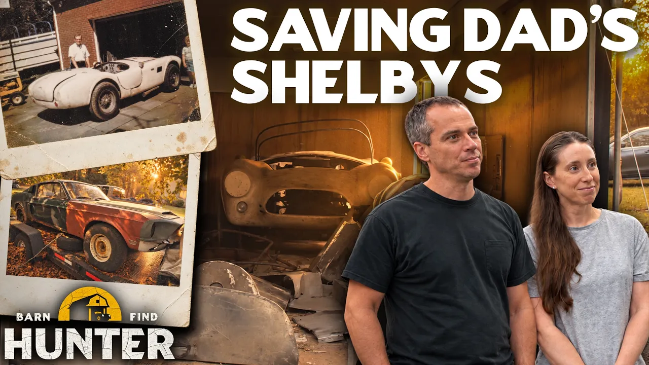 Saving Dad’s Shelby Cobra, AC Ace & GT500 | Barn Find Hunter